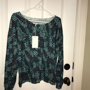 Joie lightweight floral sweater - small